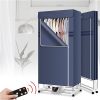 Electric Foldable Heated Drying Rack for Apartments and Travel 3