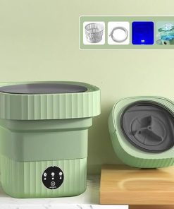 Compact Portable Washer 10L Mini Laundry Machine for RV Dorm Use