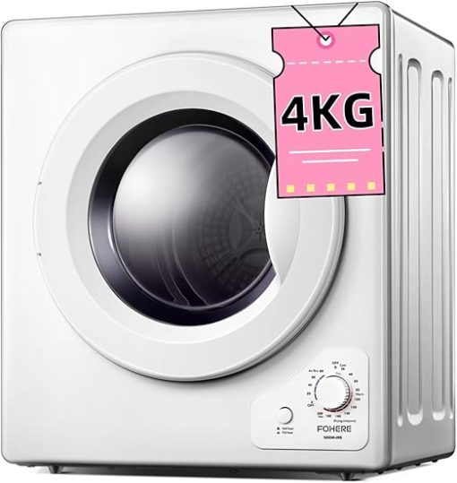 Compact 2.9 cu.ft 1400W Vented Tumble Dryer with Sensor and Exhaust - Image 2