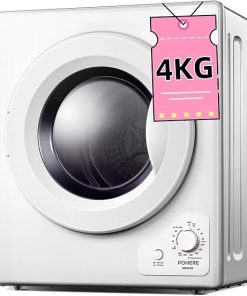 Compact 2.9 cu.ft 1400W Vented Tumble Dryer with Sensor and Exhaust