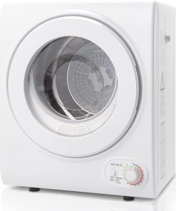 ROVSUN 110V Portable Clothes Dryer Front Load Laundry Machine 850W White
