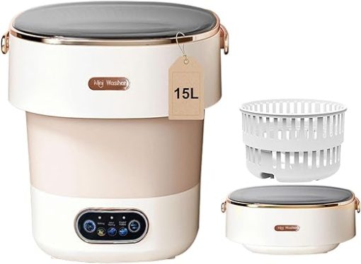 Upgraded Mini Portable Washing Machine for Small Clothes and Apartments - Image 2