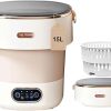 Compact Mini Twin Tub Washing Machine 13lbs Portable Washer Spin Cycle 4