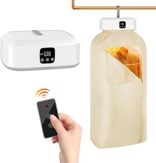 Compact Electric Clothes Dryer for Travel Apartments and Home Use