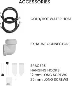 Equator 13 lbs Stackable Washer 1.6cf and Vented Dryer 3.5cf 2