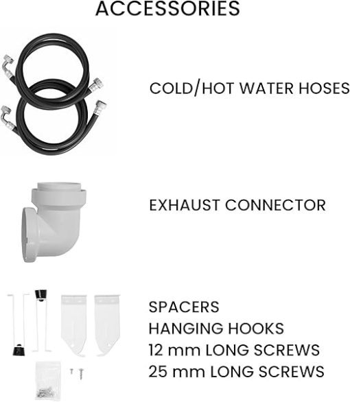 Equator 13 lbs Stackable Washer 1.6cf and Vented Dryer 3.5cf - Image 2