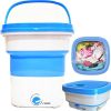 Compact Manual Washing Machine 4.41 Lbs for Travel and Camping 3