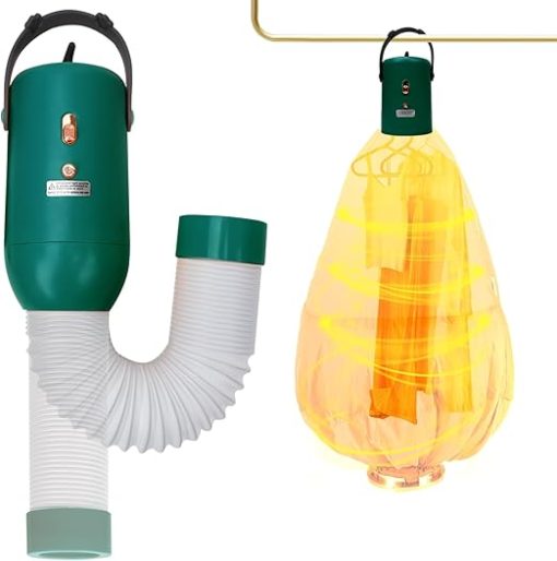 Portable Mini Clothes Dryer with Telescopic Tube for Travel