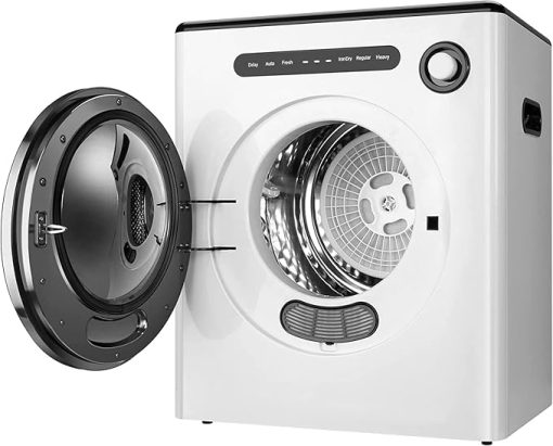 Compact 1.6 cu.ft Portable Clothes Dryer for Apartments and Home