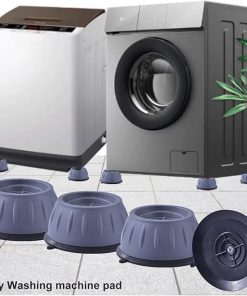 Universal Non Slip Washing Machine Pads Anti Vibration Rubber Mat 2