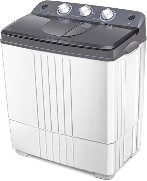 Giantex Portable Washer and Spinner Combo 20lbs for Apartments RV