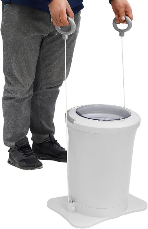 Compact Spin Dryer Mini 3.17 Gal Portable Non-Electric Clothes Dryer - Image 2