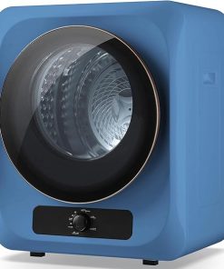 Compact 10Lbs Portable Clothes Dryer for RV Apartment 5 Modes Blue