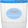Folding Mini Washing Machine 11L with 3 Cleaning Modes for Travel 4
