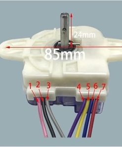 Washing Machine Timer 7 Wires with Big Ears 3 Contacts 8.5cm Hole 2