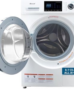 Smad 24 Inch Washer Dryer Combo 2.7 Cu Ft Ventless Washing Machine