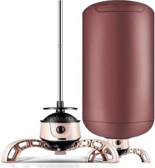 Folding Mini Clothes Dryer with Thermostat and One-Click Temperature Adjust - Image 2