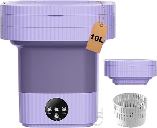Portable 10L Mini Washing Machine for Apartments and Travel - Image 2