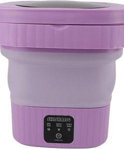 Portable 10.5L Folding Washing Machine for Home and Dorm Use