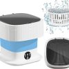 Euhomy 1.03cu.ft Washer and 1.5cu.ft Dryer Combo with 10 Programs 3