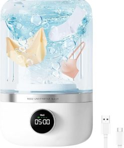 Portable Cordless Mini Washing Machine 4000mAh for Travel and Camping