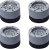 4 Pack Adjustable Height Washing Machine Foot Pads Anti Vibration Base