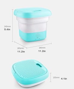 Portable Mini Washing Machine for Baby Clothes and Travel Use 2