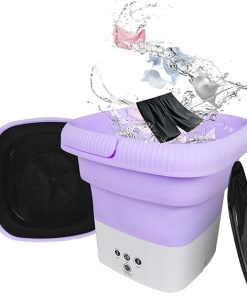Mini Foldable Washing Machine 6.5L for Small Delicates and Travel