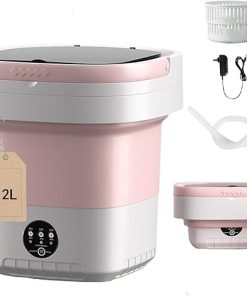 Portable Mini Washing Machine 12L Large Capacity for Home Use