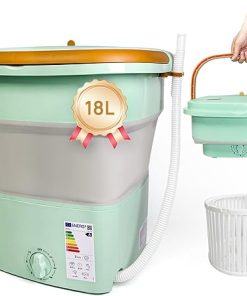 Compact 18L Portable Washing Machine for Travel RV and Camping
