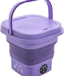 Portable 8L Mini Washing Machine for Home and Travel Use