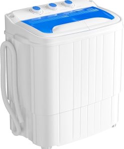 Portable 2 in 1 Washing Machine and Spin Dryer for Compact Living