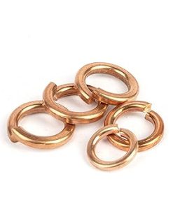 Brass Washers M2 to M12 Corrosion Resistant Lock Washers 50pcs