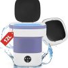 Compact 500W Portable Clothes Dryer with Intelligent Timer Folding Bag 3