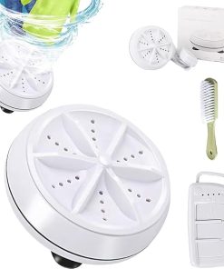 Portable Pocket Washer for Sink and Clothes USB Mini Turbine Machine