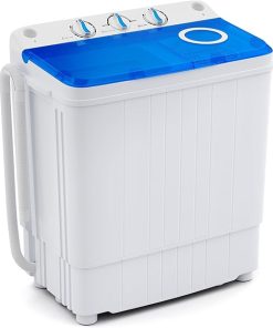 Giantex 17.6lbs Compact Washer Spinner Combo for Apartments RVs