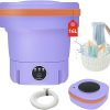 Portable 16L Foldable Washing Machine for Mini Laundry Needs