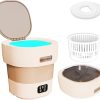 Portable 11L Mini Washing Machine with 3 Cleaning Modes for Travel 4