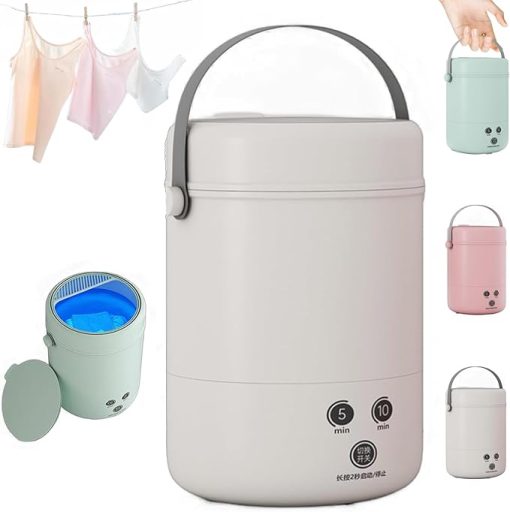 Portable Mini Washing Machine for Socks and Underwear Deep Clean - Image 2