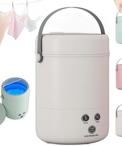 Portable Mini Washing Machine for Socks and Underwear Deep Clean