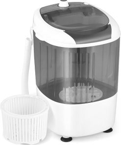 Portable Washing Machine 5.5 LBS Capacity Compact Washer and Spinner
