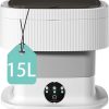 Portable 15L Mini Washing Machine with Spin Dryer for Travel 3