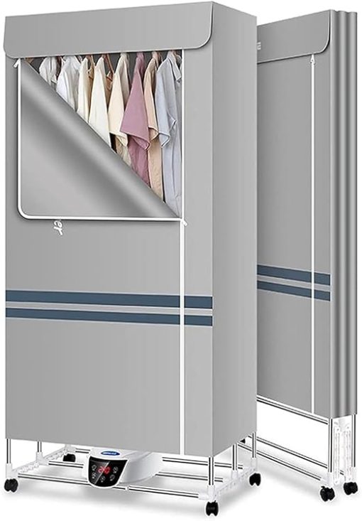 Foldable Electric Clothes Dryer Indoor Fast Drying Rack 2300W - Image 2