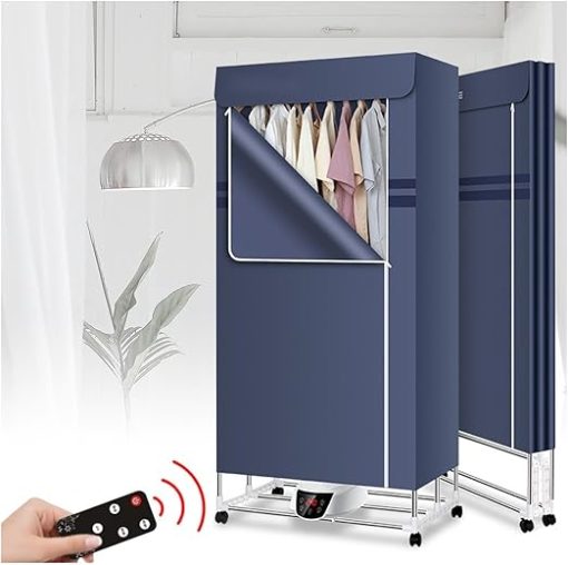 Electric Foldable Heated Drying Rack for Apartments and Travel - Image 2