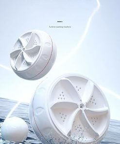 Compact Ultrasonic Portable Washing Machine for Home and Travel 2