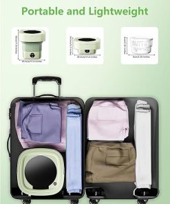 Portable 9L Mini Washing Machine for Laundry, Baby Clothes, and More 2