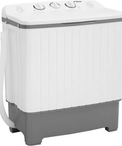 Portable Washing Machine 17 lbs Mini Twin Tub for RVs and Dorms