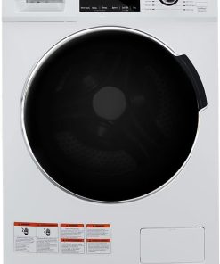 24 Inch All-in-One Washer Dryer Combo 2.7 Cu Ft Compact White