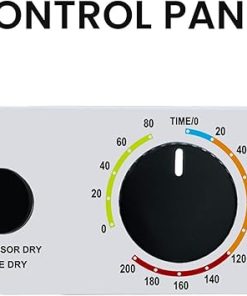 Equator Compact Vented Sensor Dryer 3.5cf 110V White Bottom Control 2