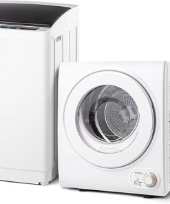 ROVSUN 17.8LBS Full-Automatic Washer and Portable Dryer Set